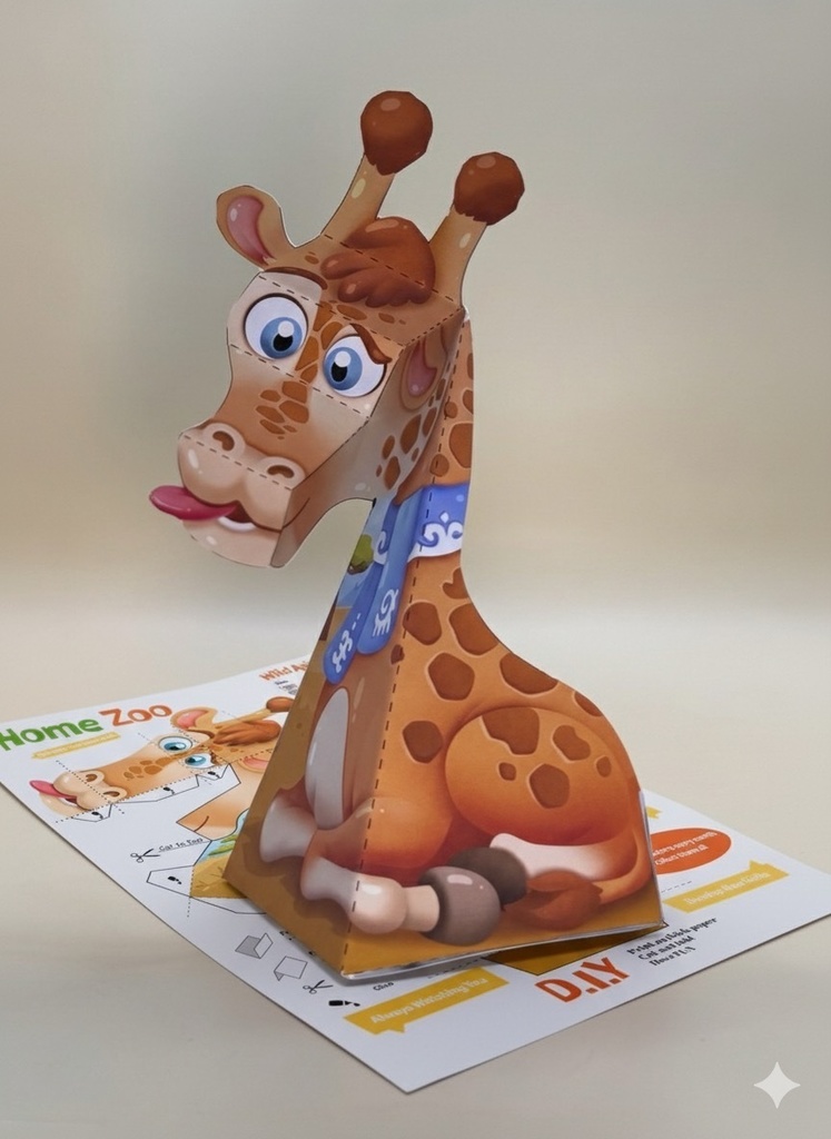 Twizoo Giraffe 3D print & play
