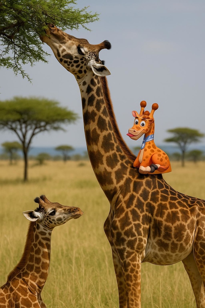 Twizoo Giraffe 3D print & play