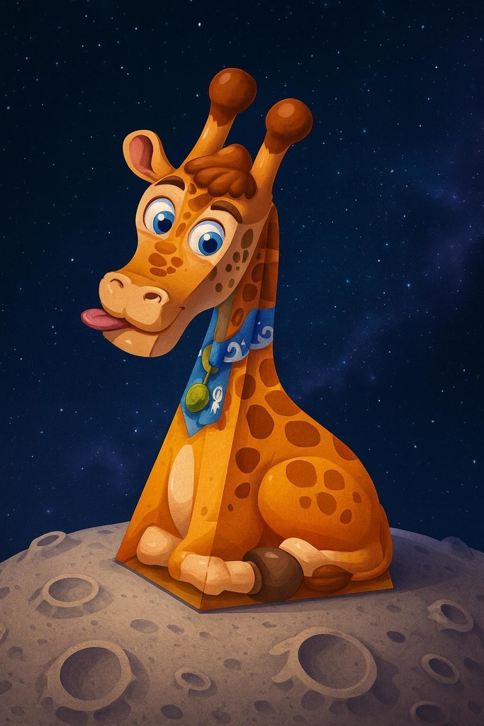 Twizoo Giraffe 3D print & play