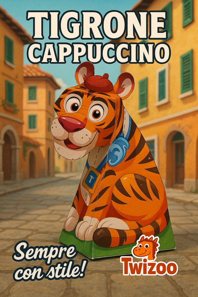 Twizoo Tiger 3D print & play