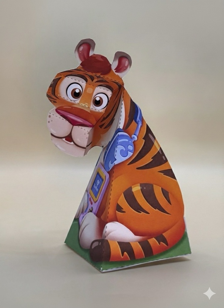 Twizoo Tiger 3D print & play
