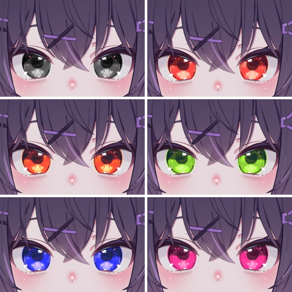 【ショコラ対応】Nikukyu_eye + make texture