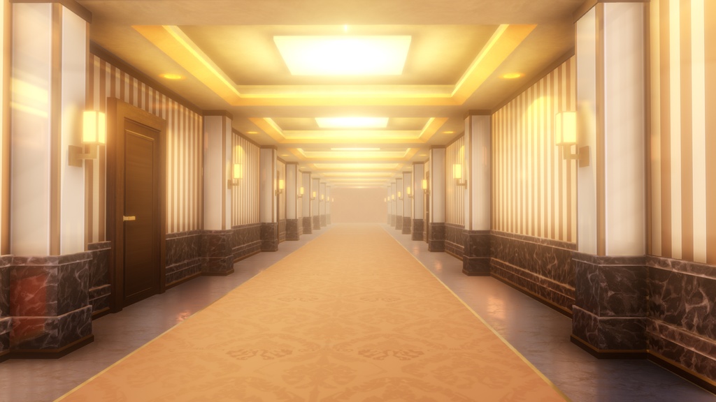 Anime Style Corridor