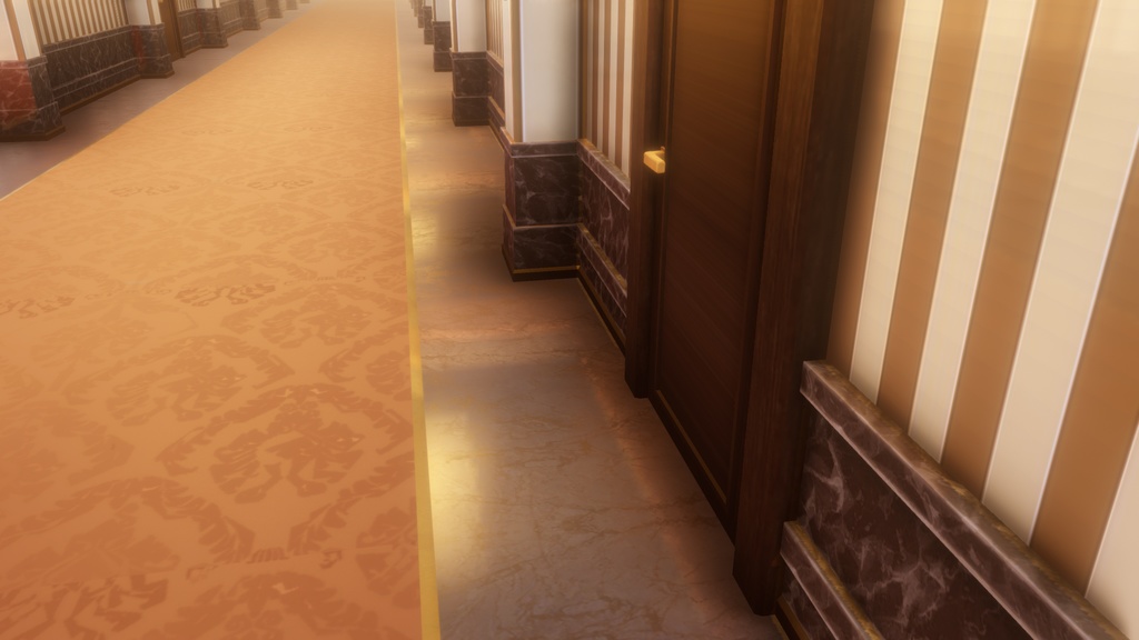 Anime Style Corridor