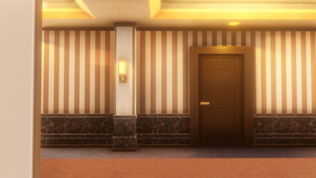 Anime Style Corridor
