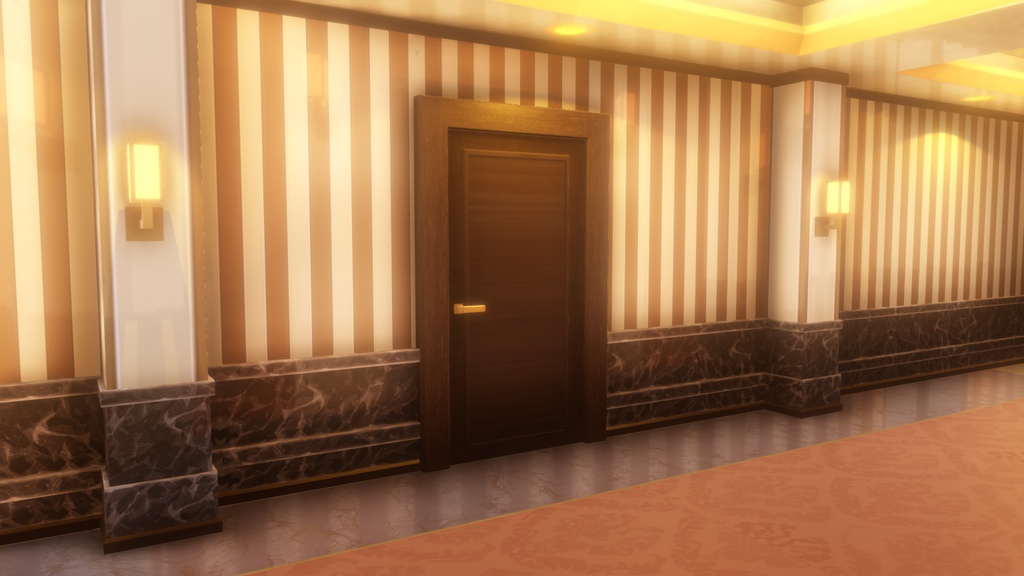 Anime Style Corridor