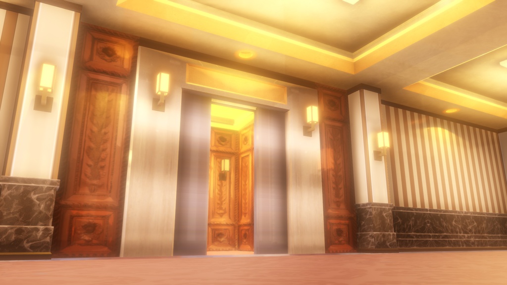 Anime Style Corridor