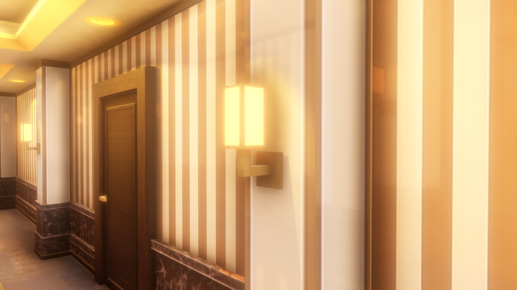 Anime Style Corridor