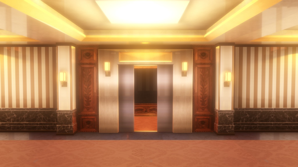 Anime Style Corridor