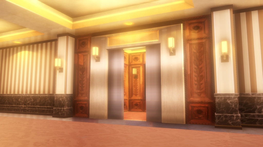 Anime Style Corridor