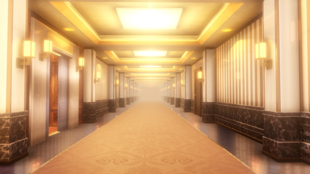 Anime Style Corridor