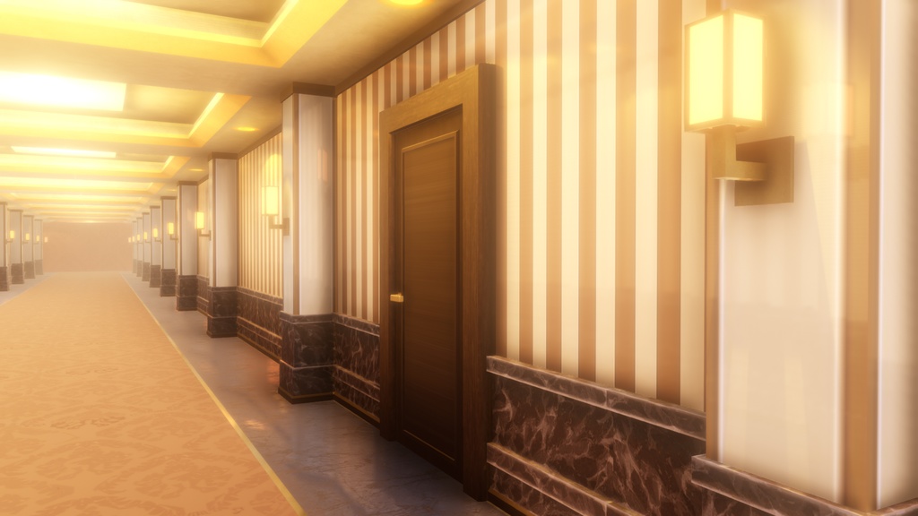 Anime Style Corridor