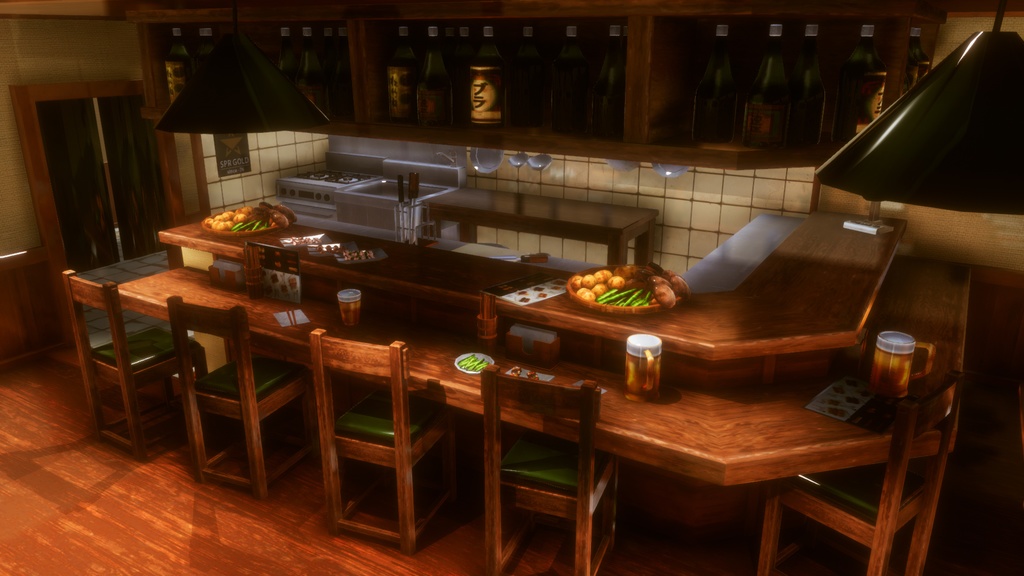 Anime Style Izakaya