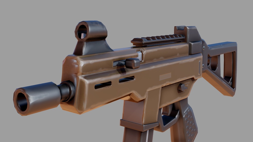 Ump45 Stylized