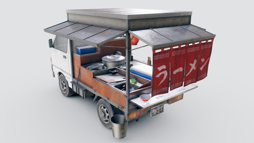 Japanese Ramen Van