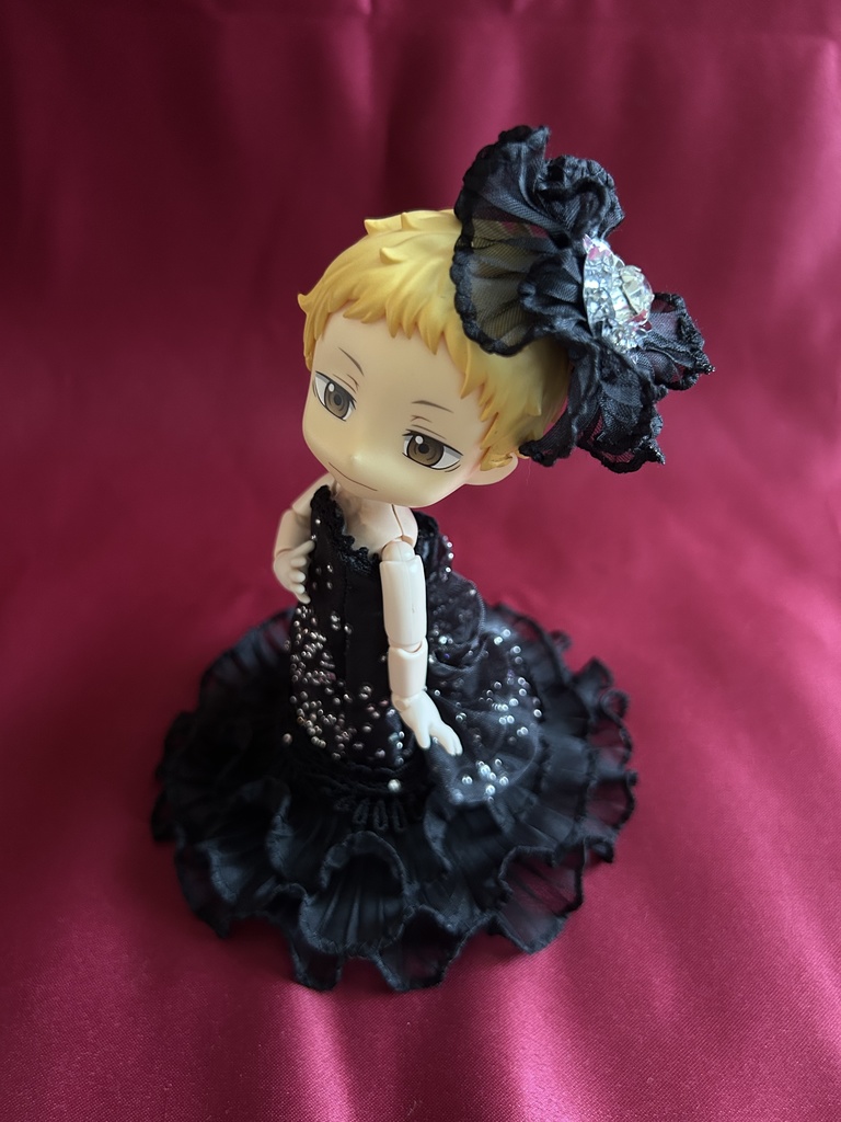 オビツ11悪役令嬢ドレス③