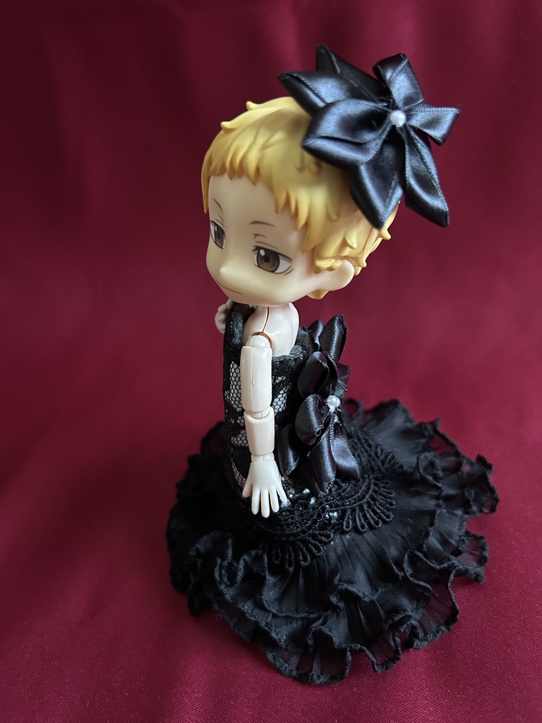 オビツ11悪役令嬢ドレス④