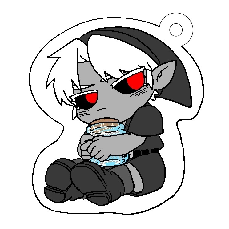 ダークリンクくん　アクリルキーホルダー