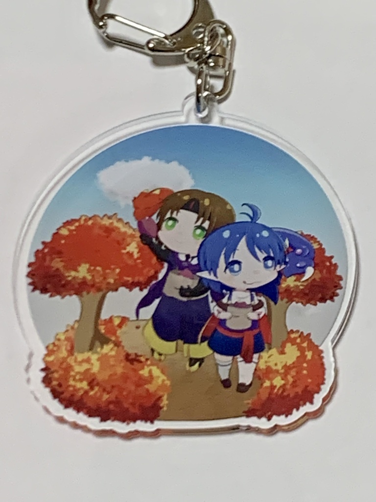 アクリルキーホルダー アシュトン&レナ