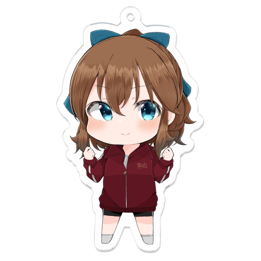 無ロちゃんのアクキー(70×70mm)