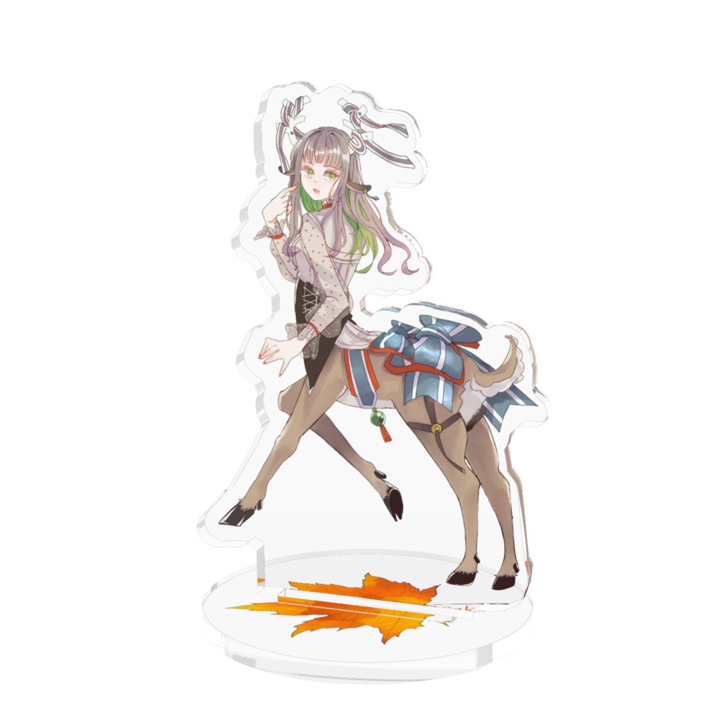 秋さかさアクリルフィギュア