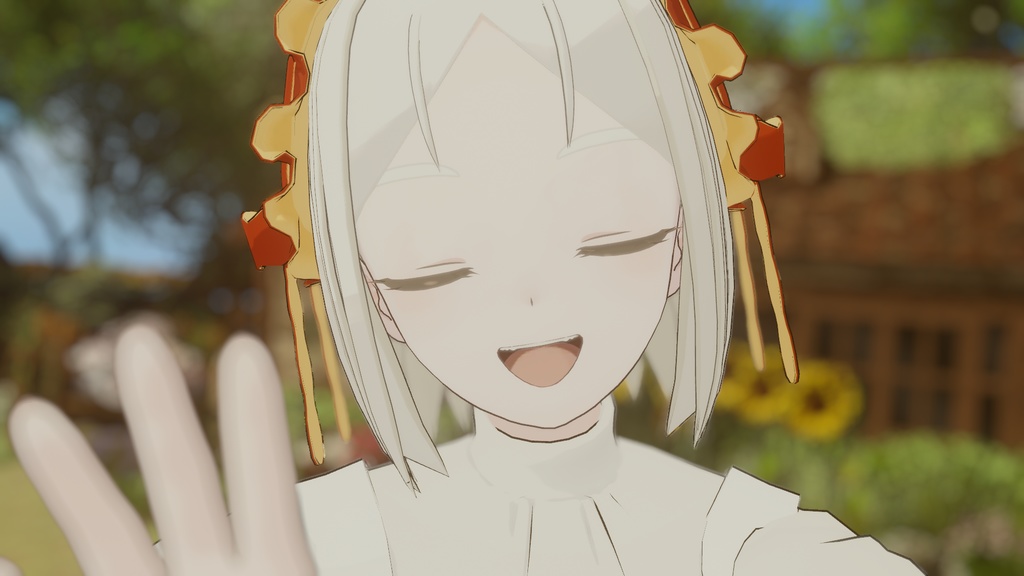 3Dmodel/りんごのヘッドドレス