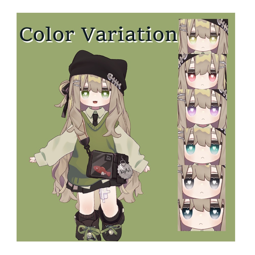 【5アバター対応】♡heart eyetexture♡