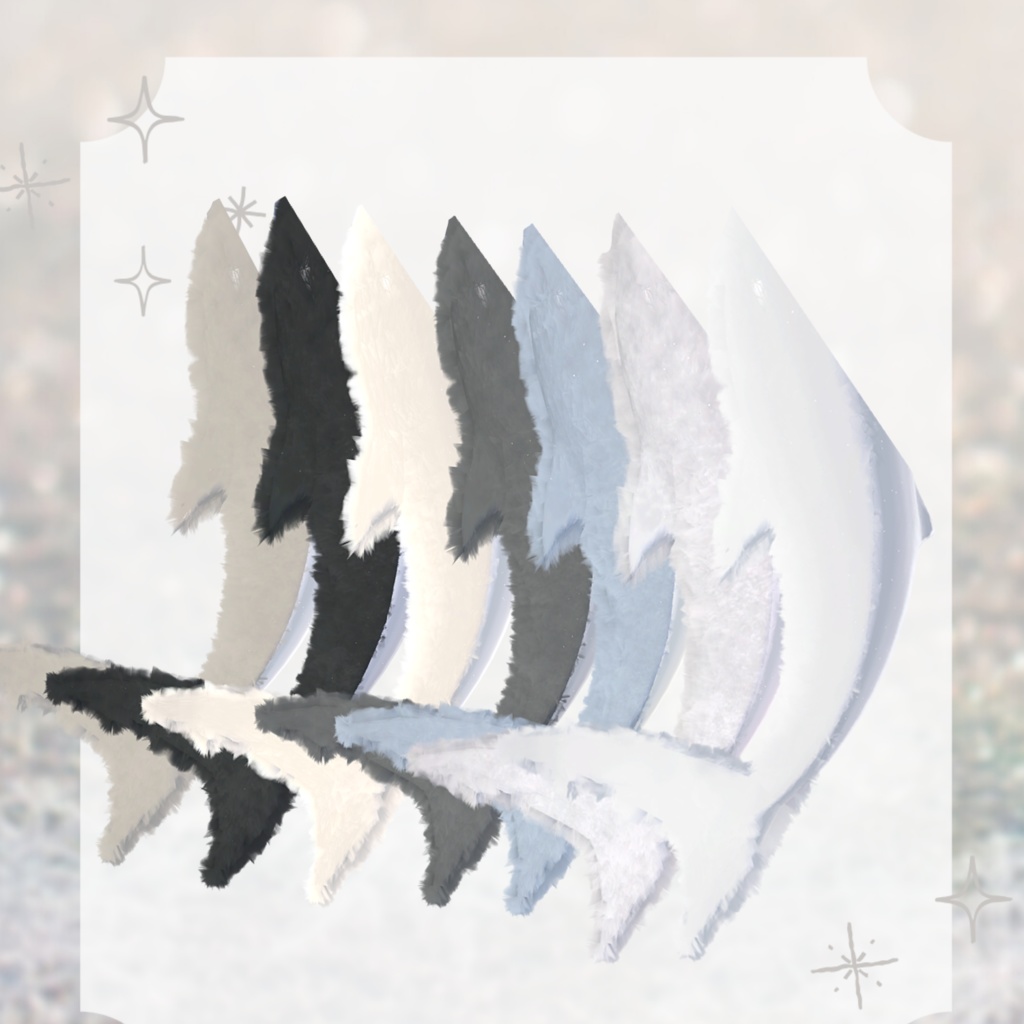 【rurune】あざらしTail Material