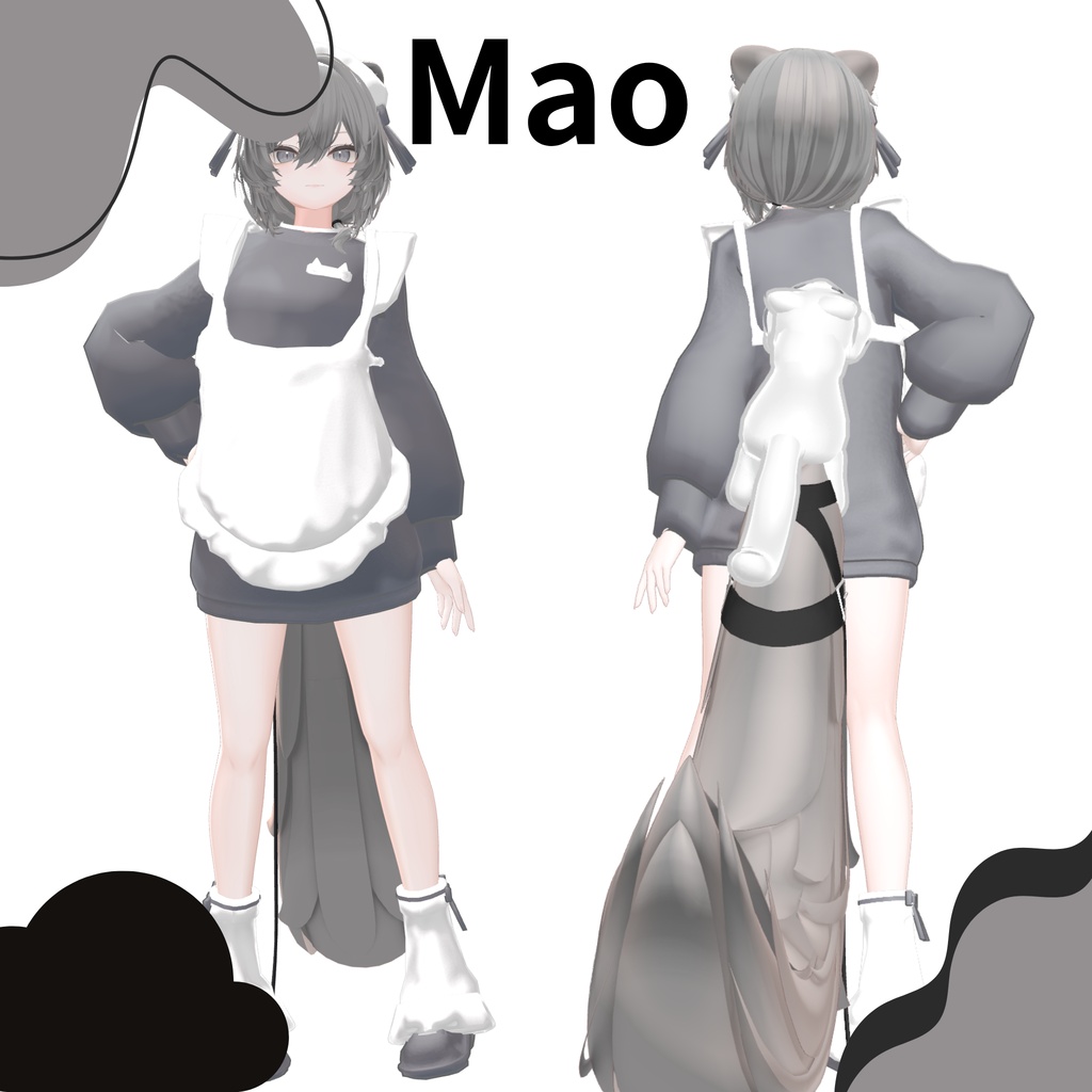 《SALE》【8Avatar対応】 Cozy Cat Maid 〜ゆるねこメイド〜