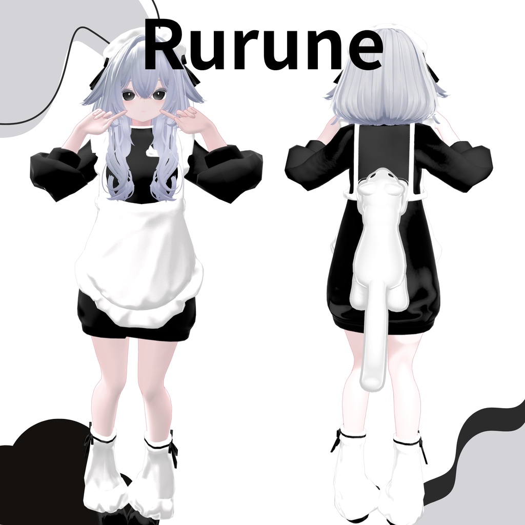 《SALE》【8Avatar対応】 Cozy Cat Maid 〜ゆるねこメイド〜