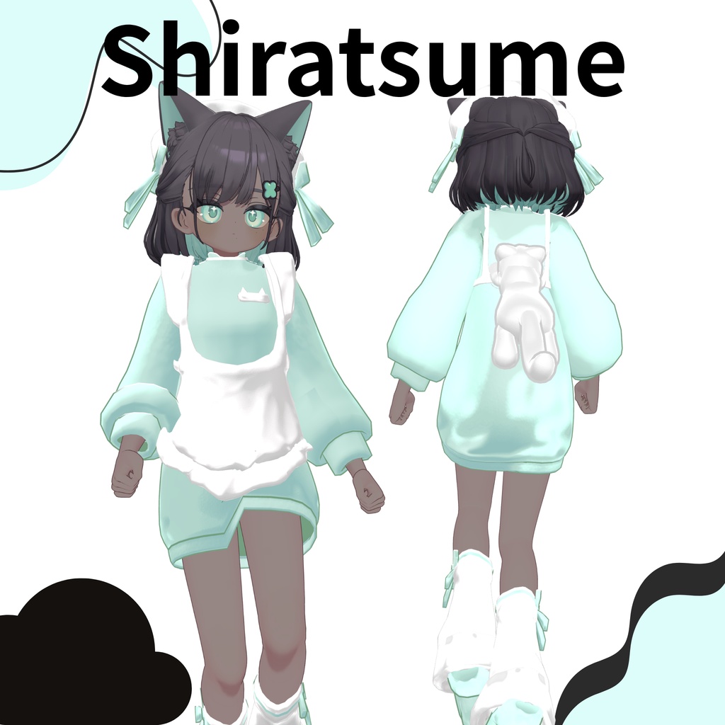 《SALE》【8Avatar対応】 Cozy Cat Maid 〜ゆるねこメイド〜
