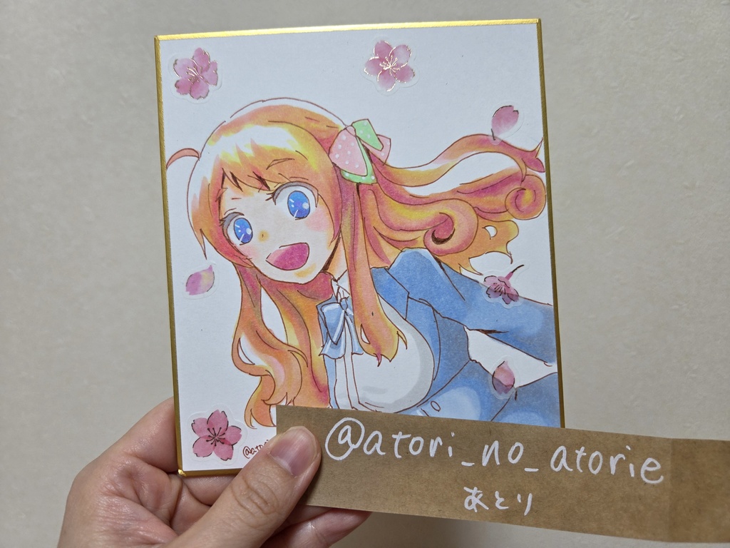 ゾンビランドサガ 源さくら 色紙