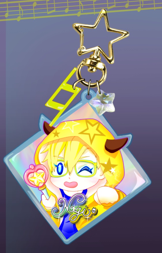 ピタゴラナギくんアクキ―