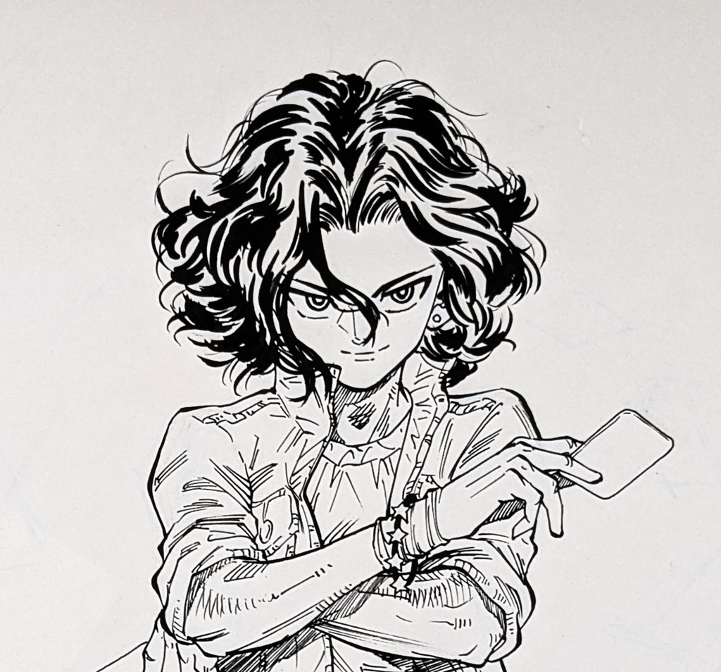 アナログイラスト原画