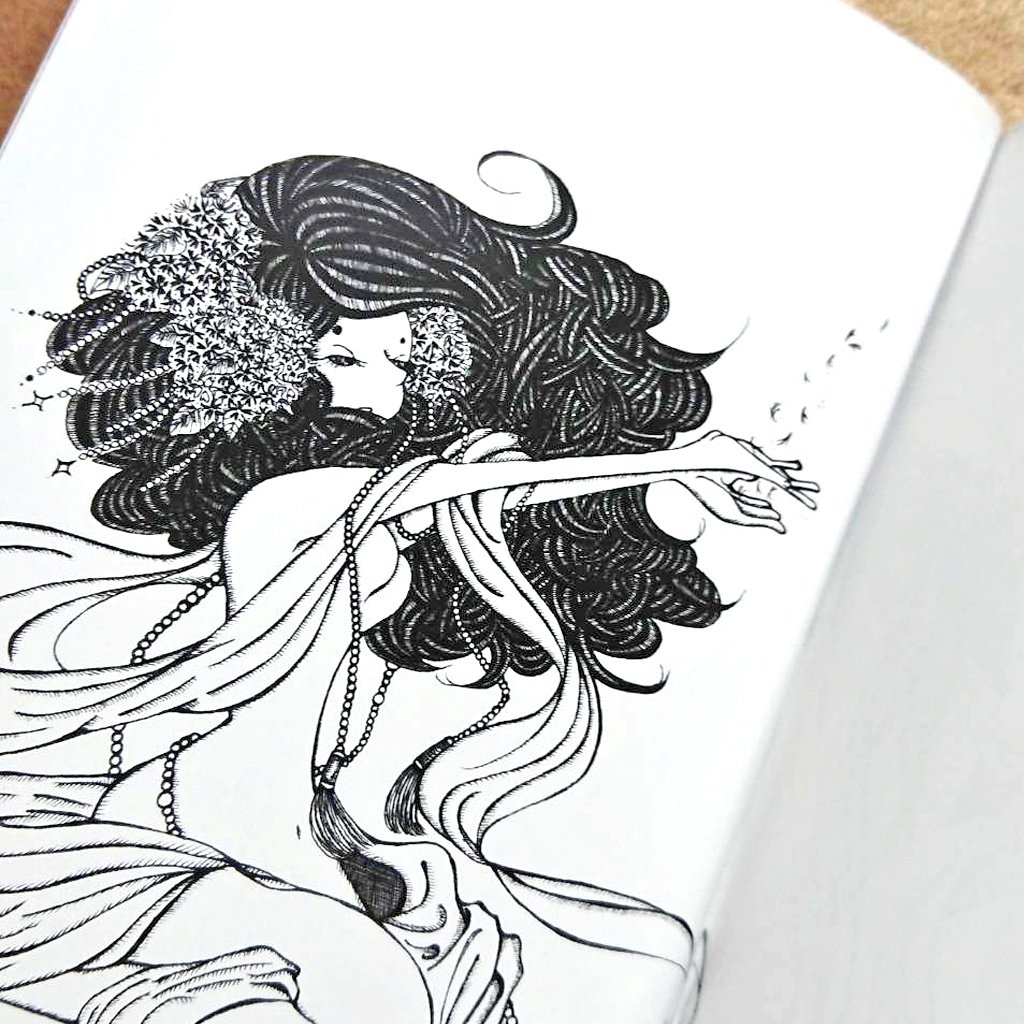 怪異短歌・イラスト集『奇譚画譜 -女の怪-』文車雨 著※送料抜き価格