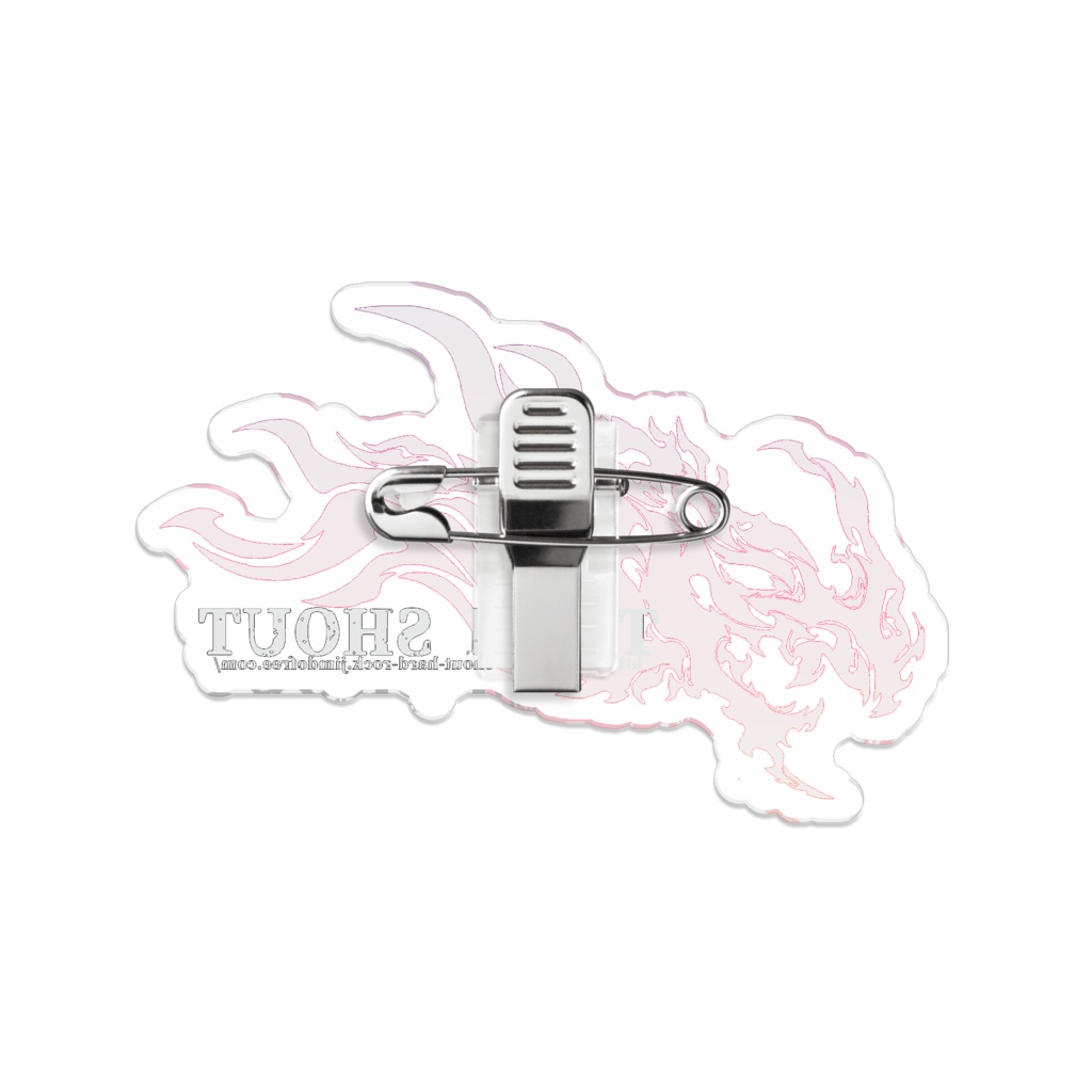 TEAM SHOUTアクリルバッジ