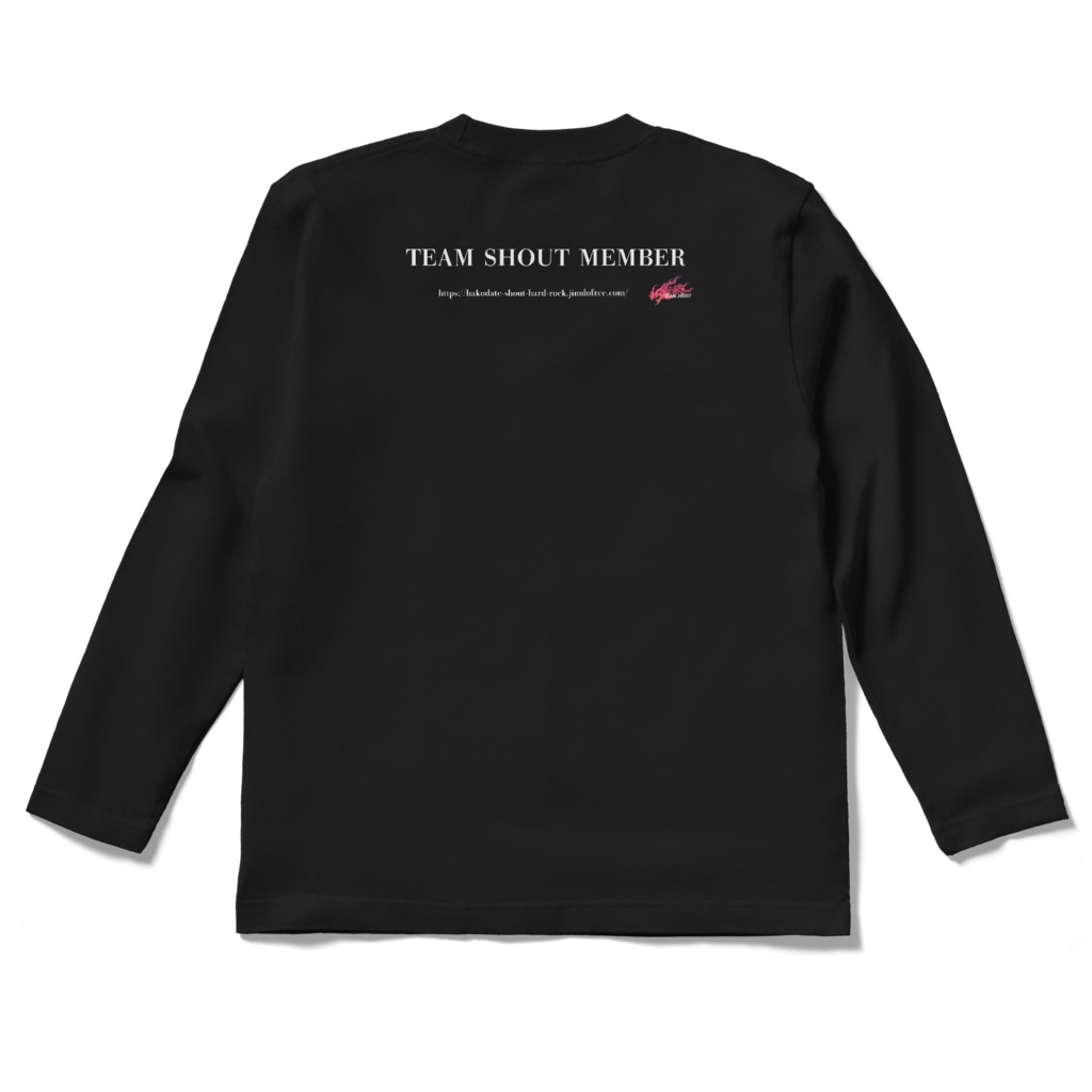 TEAM SHOUT MEMBERロングスリーブTシャツ