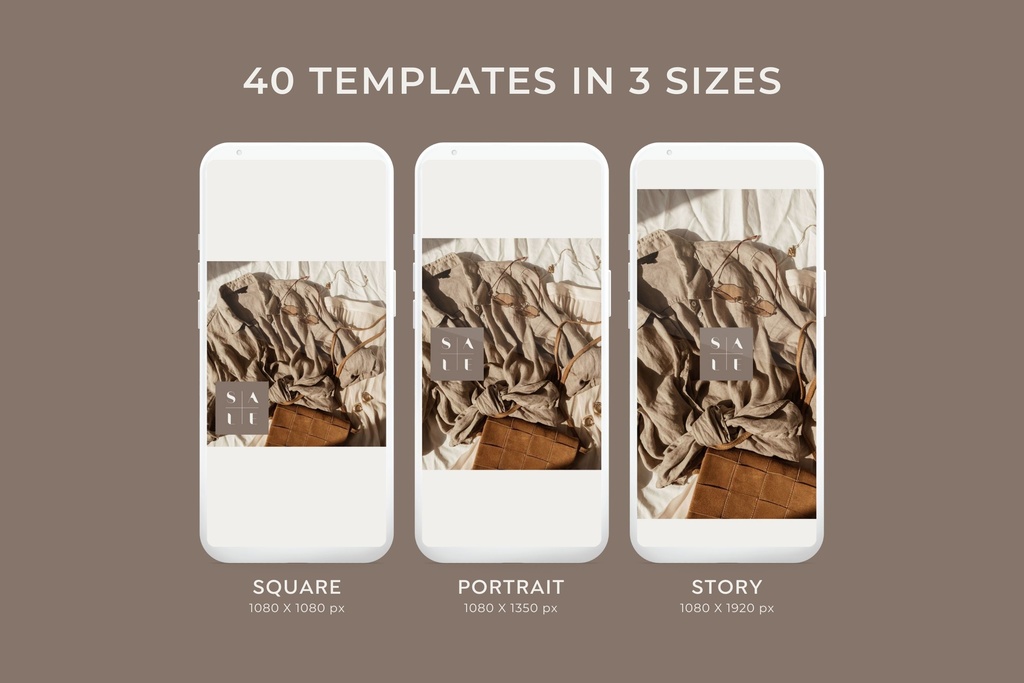 インスタ投稿&ストーリーズ対応セールスプロモーションテンプレート  for Canva