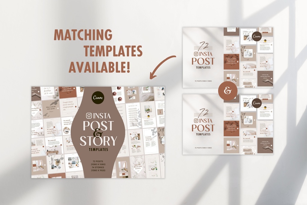 インスタグラムテンプレートCanva - 74点ストーリーサイズ長方形