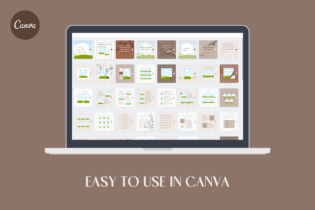 インスタグラムテンプレートCanva - 投稿&ストーリーサイズ146点セット