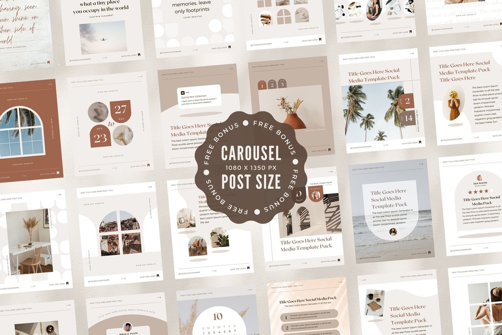 インスタグラム投稿&ストーリーテンプレートCanva300点セット - Shadow