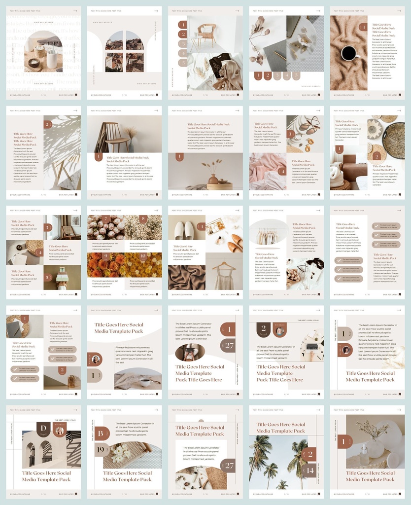 インスタグラム投稿&ストーリーテンプレートCanva300点セット - Shadow