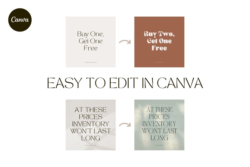 インスタグラム投稿テンプレートCanva100点セット - セールスフレーズ