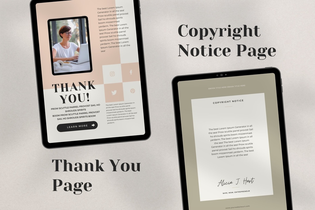 A4&USレター縦位置eBookテンプレートCanva76点セット – カレンダー