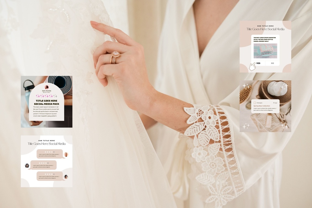 インスタグラムテンプレートCanva投稿サイズ100点セット - Shine