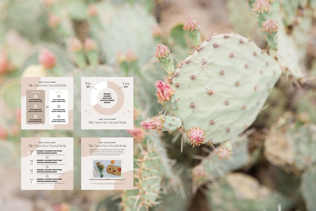 インスタグラムテンプレートCanva投稿サイズ100点セット - Shine