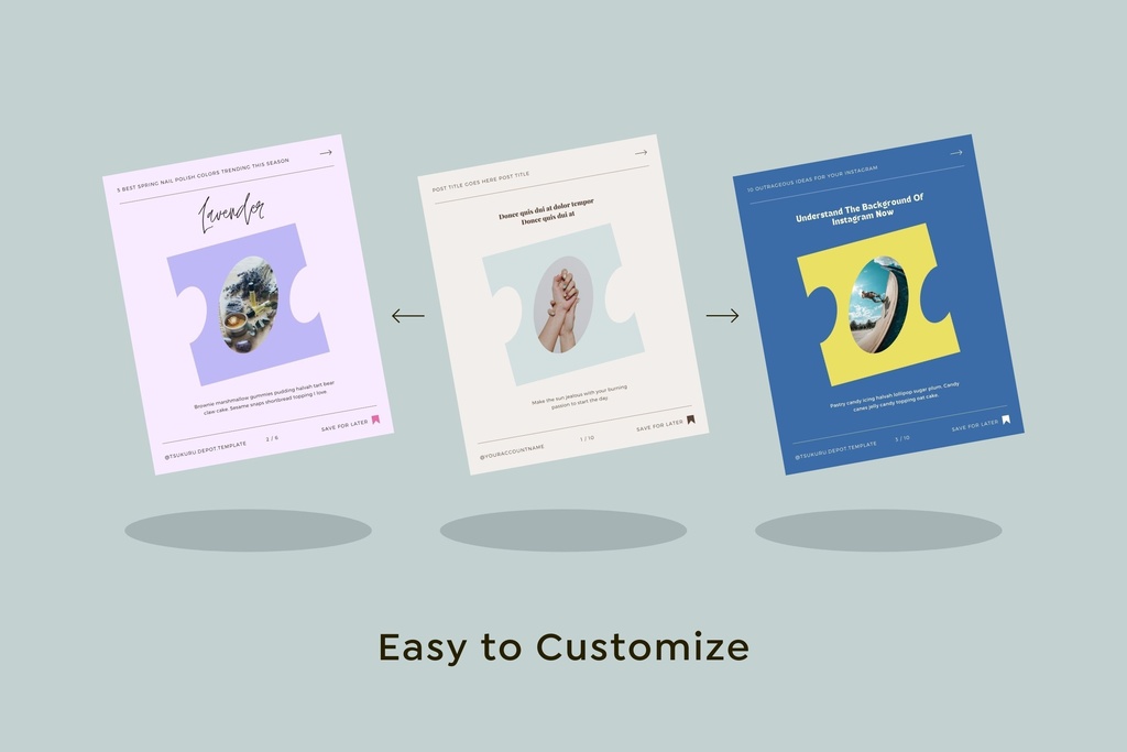 インスタグラムテンプレートCanva投稿&ストーリー300点セット - Wabi-sabi