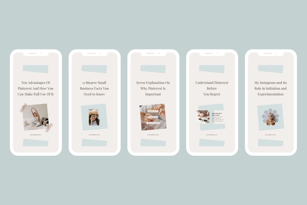 ピンタレストテンプレートCanva200点セット - Wabi-sabi