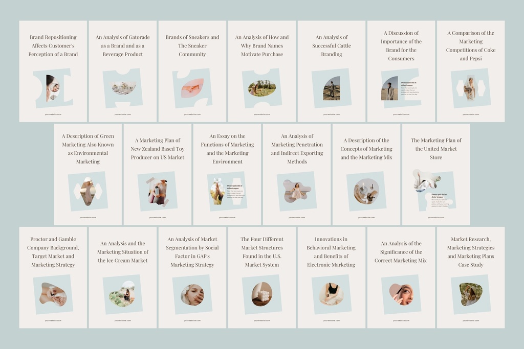 ピンタレストテンプレートCanva200点セット - Wabi-sabi