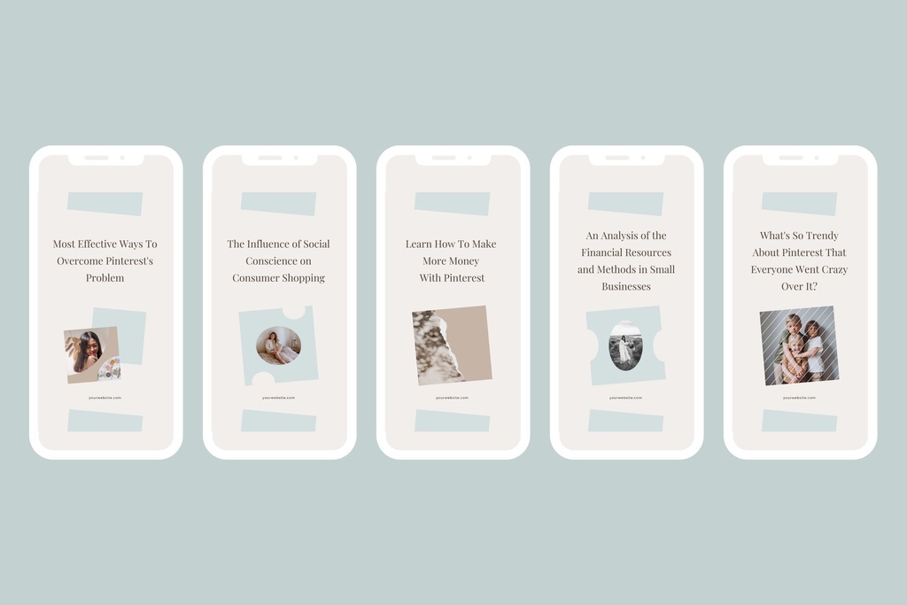 ピンタレストテンプレートCanva200点セット - Wabi-sabi